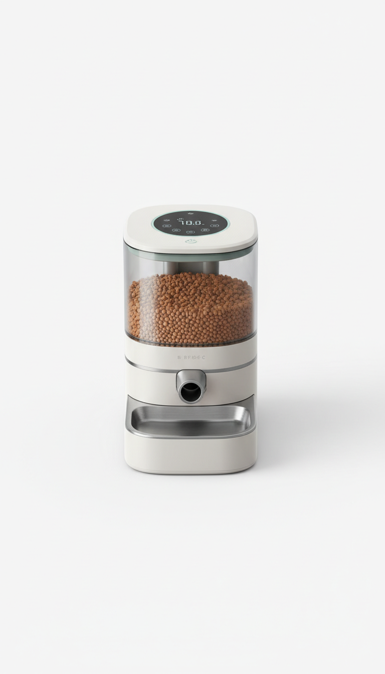 Smarter Futterautomat mit App-Steuerung